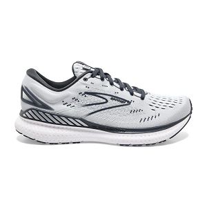 Brooks Glycerin GTS 19 Womens Road Running Shoes Grey/White | USA-JAN285074